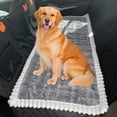 thumbnail image 1 of Eurhowing Dog Car Seat Cover, Non-Slip Backseat Pet Bed Mat, 24.8" x54" Fuzzy Corduroy Dog Bed Pad for Car, Crate, Sofa & Floor, Gray, 1 of 9