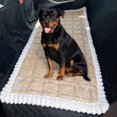 thumbnail image 1 of Eurhowing Dog Car Seat Cover, Non-Slip Backseat Pet Bed Mat, 24.8" x54" Fuzzy Corduroy Dog Bed Pad for Car, Crate, Sofa & Floor, Khaki, 1 of 9