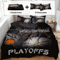 thumbnail image 1 of Eurhowing Duvet Cover Set 3D Digital Print, Twin Size 3 Piece Bedding Set Comforter Cover with Pillowcases,  Wrinkle & Fade Resistant Quilt Cover for Bedroom, 1 of 12