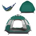 thumbnail image 1 of Eurhowing Instant Tent 4 Person, Waterproof Pop Up Camping Tent, Easy Setup Cabin Tent for Family, Green, 1 of 9