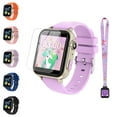 thumbnail image 1 of Eurhowing Kids Smart Watch Age 3-12, 31 Games, Learning Cards, HD Touch Screen, Camera, Music, Audiobook, Pedometer, Fun & Educational Birthday Gift Idea, Purple, 1 of 8