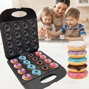 Eurhowing Mini Donut Maker Machine 1400W, Electric Doughnut Maker, Nonstick Donuts Baker for Breakfast Snacks & Party Desserts