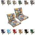 thumbnail image 1 of Eurhowing Waterproof Patio Rocking Chair Cushions 1-Piece, 3" Thick Outdoor Chair Cushion with Ties, Non-Slip Seat Pad for Garden Lawn Furniture, 2Pack, Floral, 1 of 11