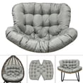 thumbnail image 1 of Eurhowing 4" Thick Egg Chair Cushion Replacement, Waterproof & Non-Slip Outdoor Patio Swing Chair Cushions, High-Density Soft Hanging Basket Seat Cushion, Gray, 1 of 9