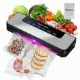 thumbnail image 1 of Eurhowing Vacuum Sealer Machine, Automatic Food Sealer for Storage with Dry & Moist Modes, Food Saver Preserver for Meat, Vegetables, Fruit, 30 Bags, 1 of 17