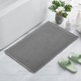 thumbnail image 1 of Eurhowing Waffle Bathroom Rugs 24"×36", Ultra Absorbent Non-Slip Bath Mat, Quick Dry Washable Bathroom Floor Mat, Gray, 1 of 7