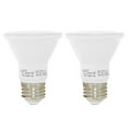 thumbnail image 1 of Euri LED Light Bulbs, PAR20, 5.5W (50W Equivalent), Soft White, 2-Pack, 1 of 8