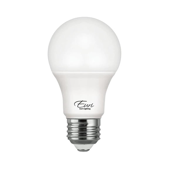 Euri Lighting Soft White LED Bulbs 4 Pack, 2700K, 9W=60W, EA19-6120-4