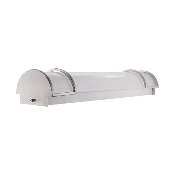 Euri Lighting EIN-VL19FR-1030e Dimmable LED Brushed Nickel Vanity - 3000K, 28W,