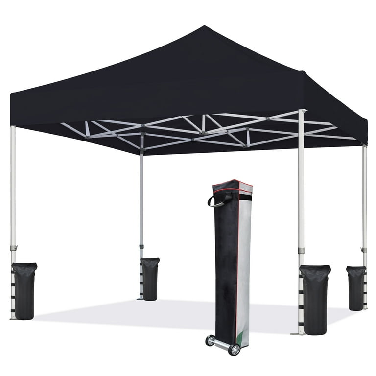 Eurmax 10'x10' Ez Pop top Up Canopy Tent Commercial Instant Canopies - 10x10ft