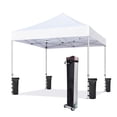 thumbnail image 1 of Eurmax Canopy 8x8 Pop-up and Instant Outdoor Canopy,White, 1 of 7