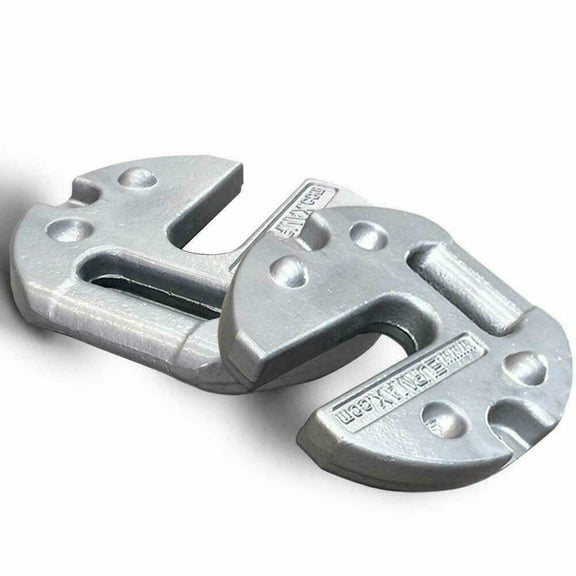 Eurmax Canopy Weights,Silver Iron Weights for Pop up Canopy,2-Pc Pack,44 Lbs