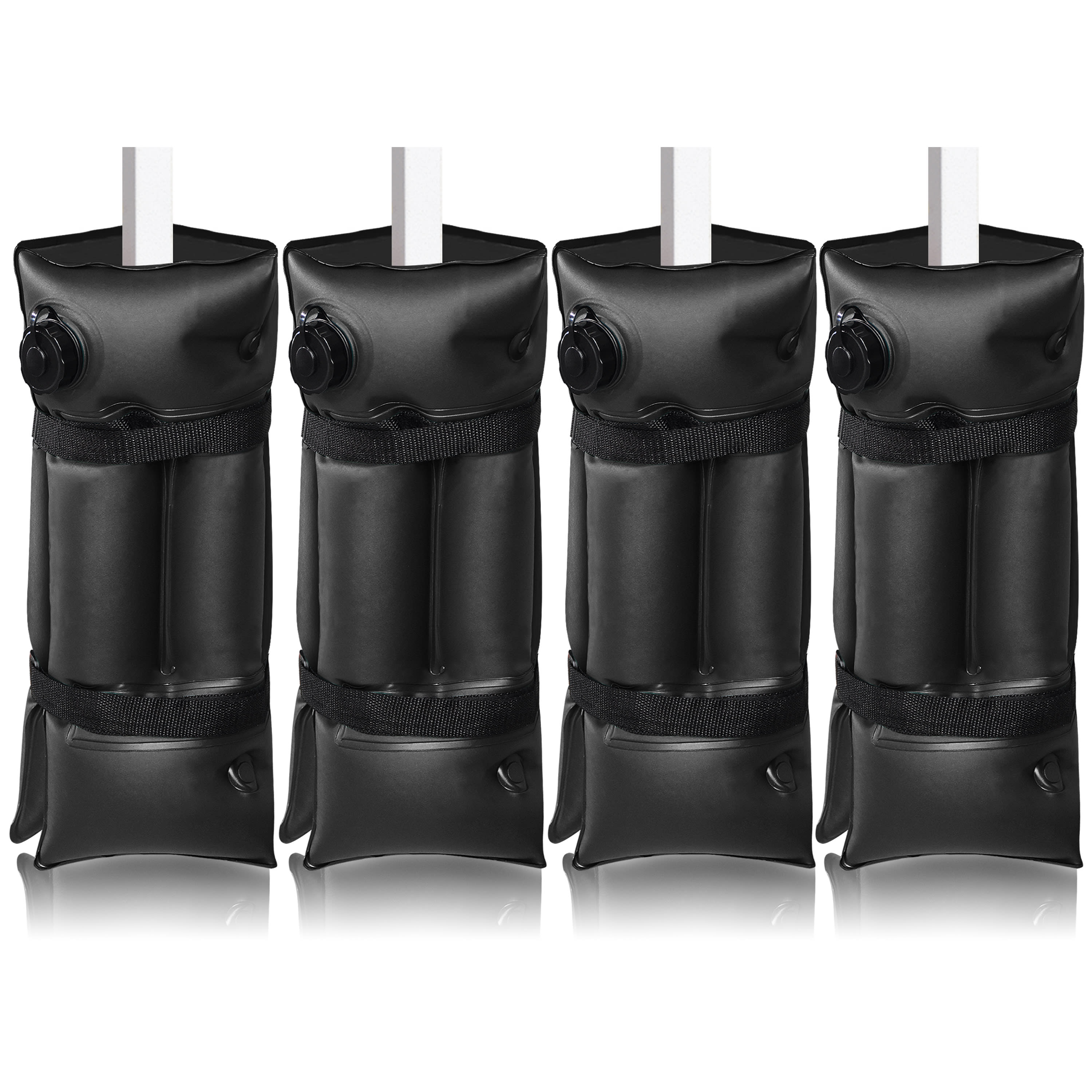 Impact Canopy Rubber Weights for Outdoor Canopy, Set of 4