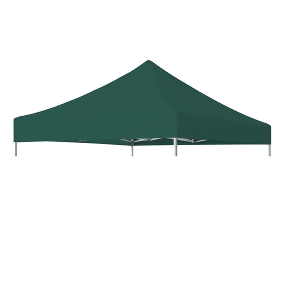 Eurmax USA Replacement Canopy Tent Top Cover for 8x8 Pop Up Canopy ,Instant Ez Canopy Top Cover ONLY (Forest Green)