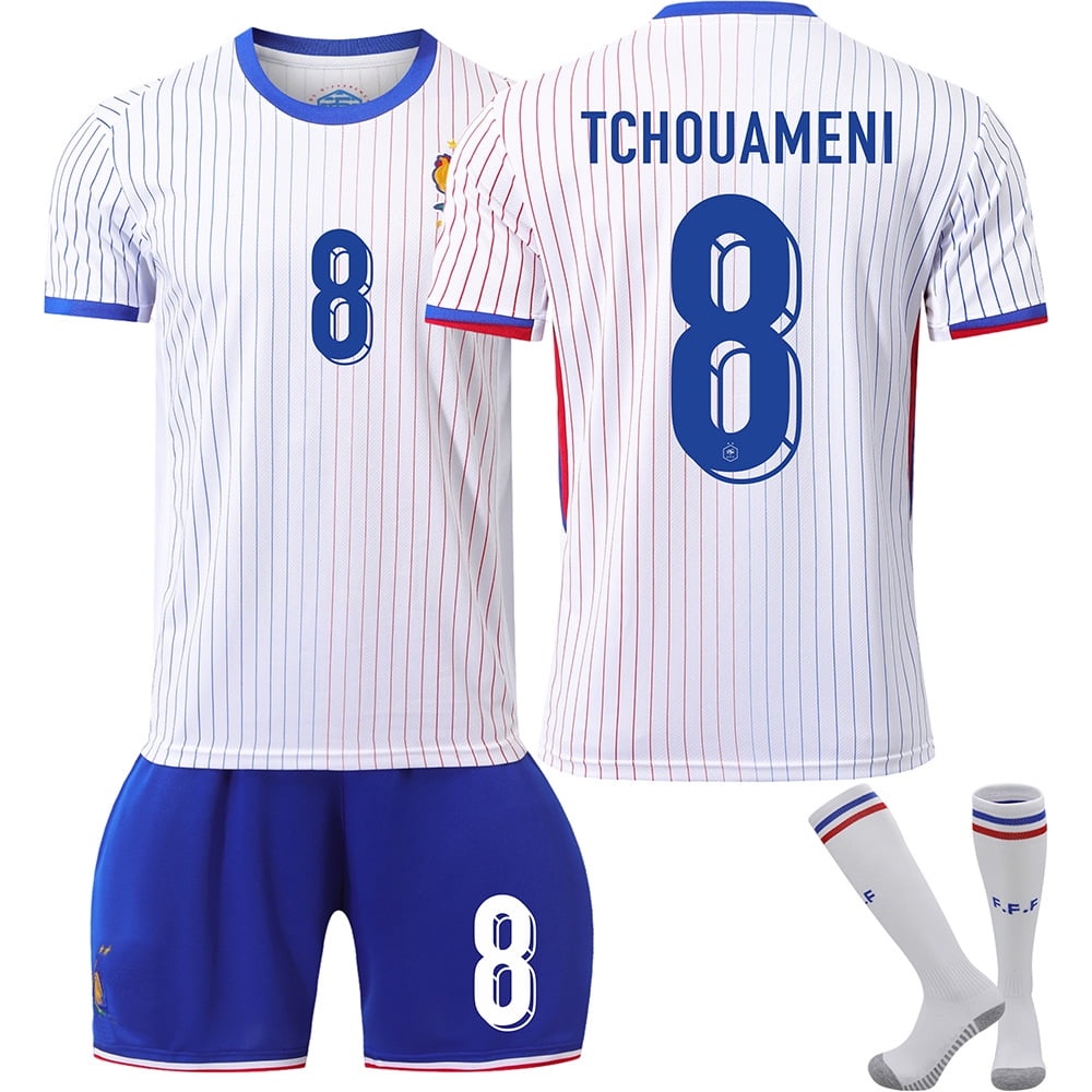 Euro 2024 France Team Kids Adult Soccer Casual Sportswear Boys Gift
