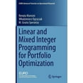 thumbnail image 1 of Euro Advanced Tutorials on Operational R Linear and Mixed Integer Programming for Portfolio Optimization, (Hardcover), 1 of 1