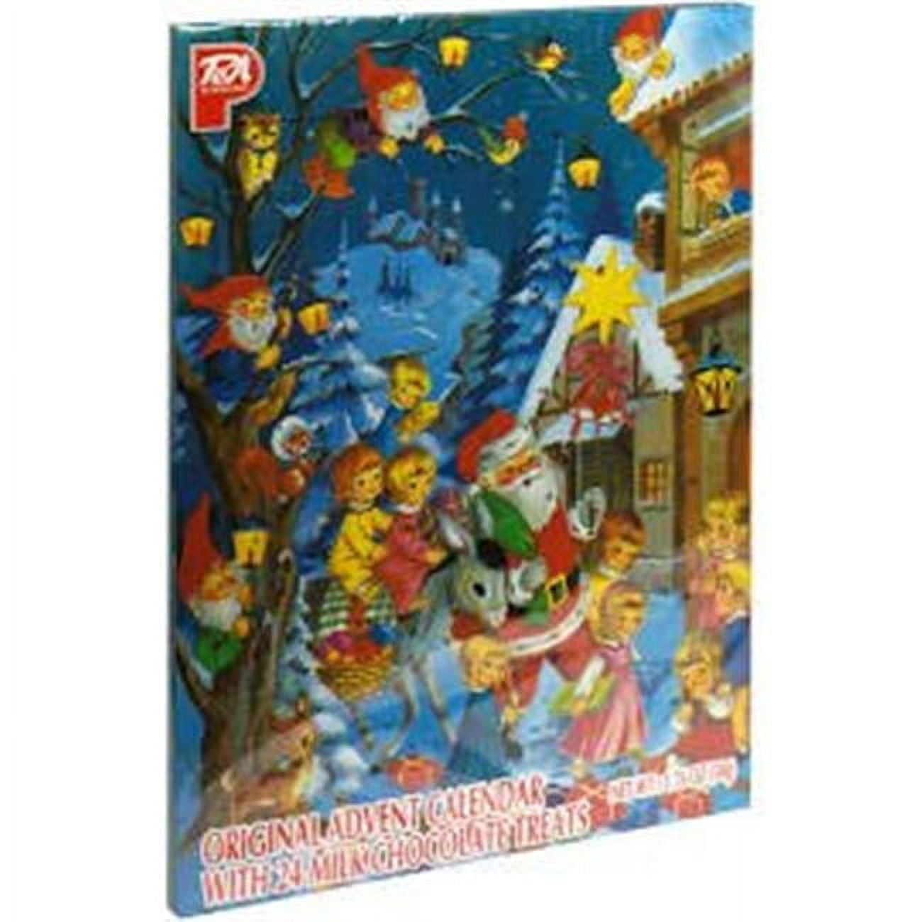 Euro American Brands PeA Schokolade Original Advent Calendar, 1.76 oz Pack Of 24