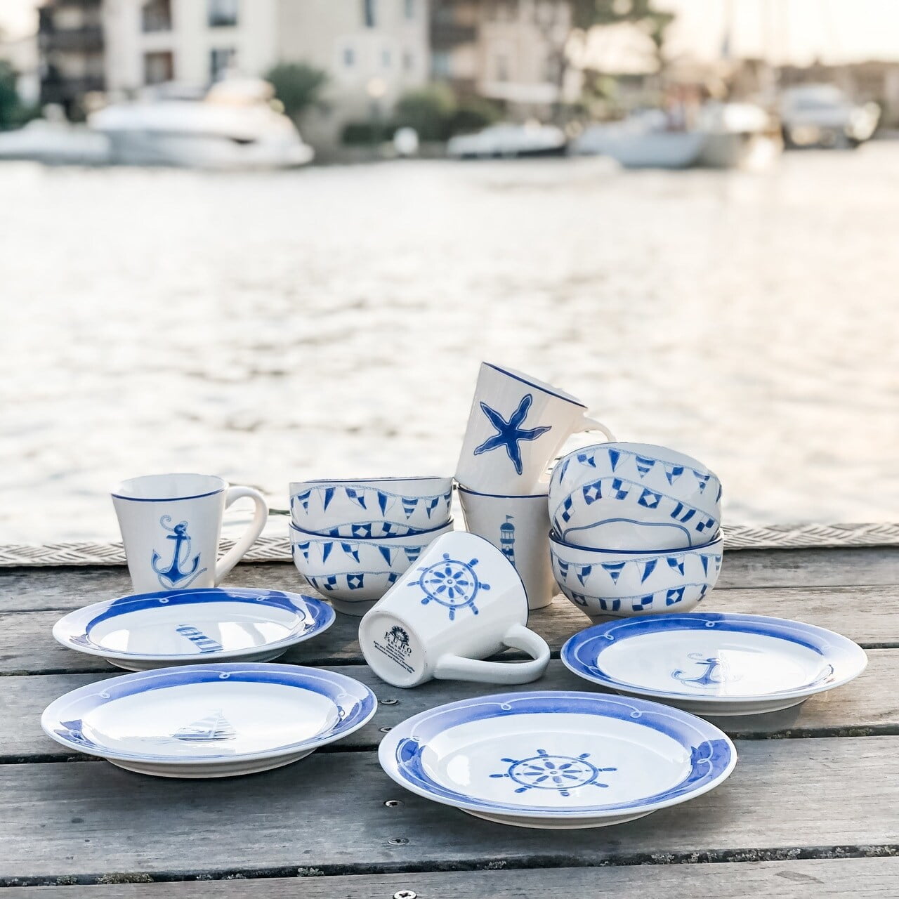 Nautical Dishes Dinnerware Sets
