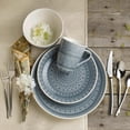 thumbnail image 1 of Euro Ceramica Fez Reactive 16 Piece Dinnerware Set (Cereal Bowl Assorted) - Service for 4 Grey, 1 of 5