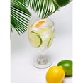 thumbnail image 1 of Euro Ceramica Inc. Euro Ceramica  Fez 4 Piece 12 oz Wine Goblet Set Clear, 1 of 5