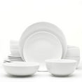 thumbnail image 1 of Euro Ceramica  White Essential 16 Piece Porcelain Dinnerware Set, 1 of 3
