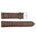 thumbnail image 1 of Euro Collection Rhein Fils Switzerland Brown Alligator Grain Leather 18mm Watch Strap, 1 of 1