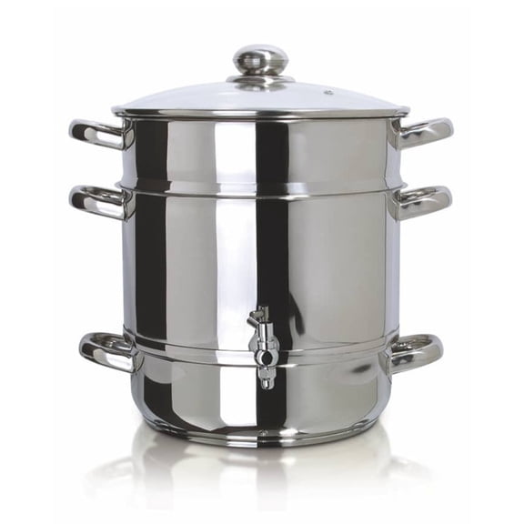 Euro Cuisine EC9500 Stainless Steel Stove Top Steam Juicer