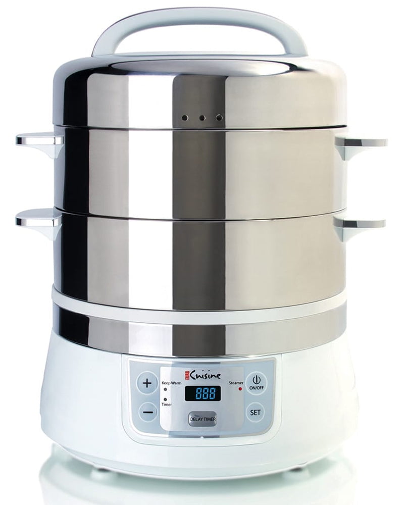 TOPOKO Premium Vegetable Steamer Basket Best Bundle, Fits Instant Pot Pressure Cooker, 100% Stainless Steel, Retractable Handle