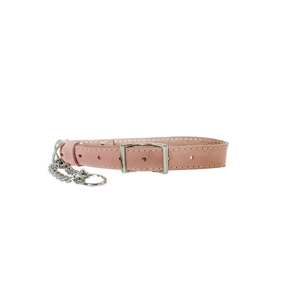 Affordable European Luxury Soft Leather Martingale Dog Collar Made in USA