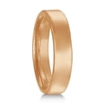 thumbnail image 1 of Euro Dome Comfort Fit Wedding Ring Band 18k Rose Gold (4mm), 1 of 2