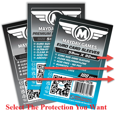 Euro Game Card Sleeves (59x92mm) - Walmart.com