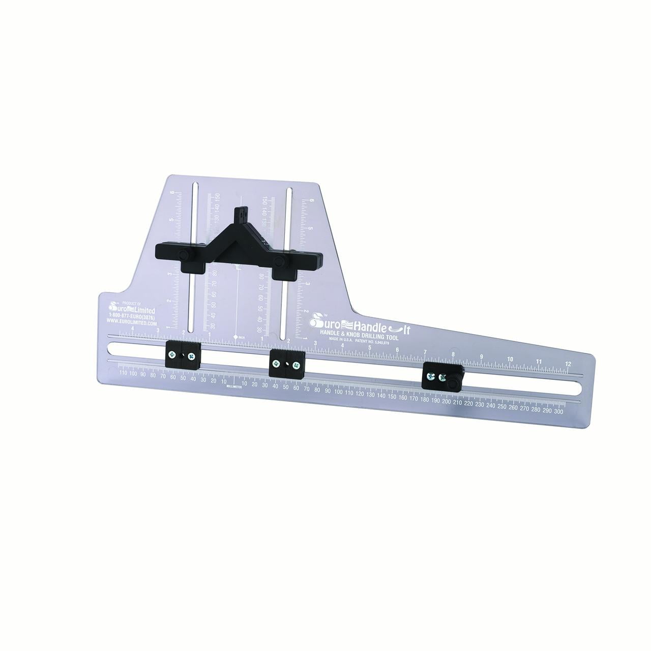 Euro HANDLEIT Handle and Knob Drilling Jig