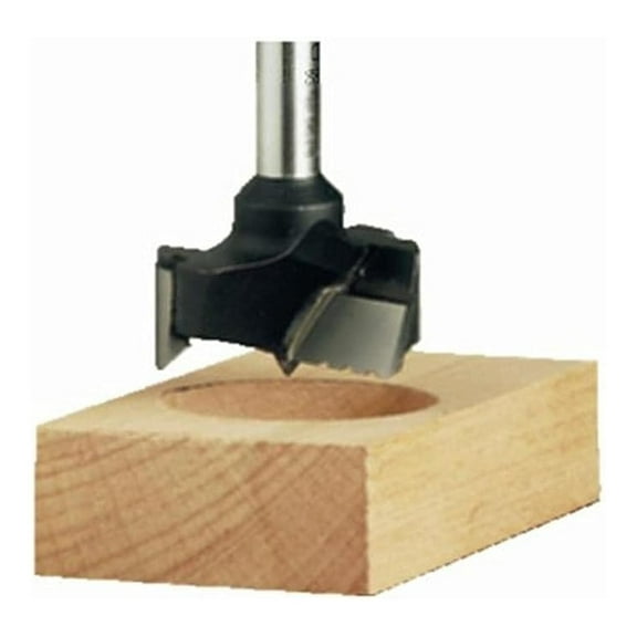 Euro-Hinge Boring Bit 20mm HW - Woodworking Hole Saw for Cabinet Doors, Furniture Making, Precise Hinge Installation, 8mm Shank, GL 54.5mm