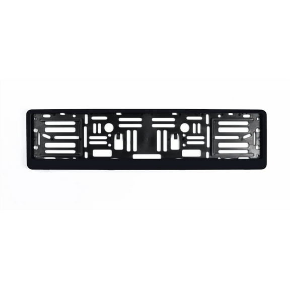 Euro License Plate Tag Mount Holder Adapter Bumper Frame Bracket For Bmw New