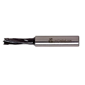 Euro Limited 1/4" Boring Bit, Carbide Brad Point Tip 10mm Shank