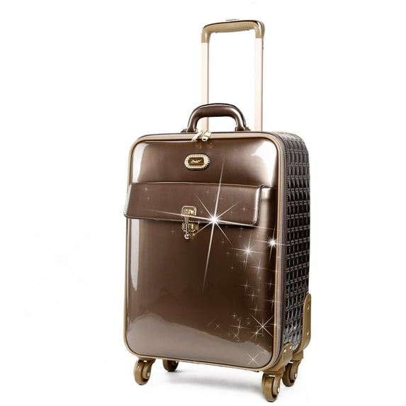 Euro Moda Underseat Travel Luggage with Spinners