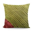 thumbnail image 1 of Euro Pillow Sham, Apple Green Euro Shams Suede Euro Sham Covers, Solid Color, Pintucks, Textured, Striped, Contemporary European - Contemporary Apple Green, 1 of 5