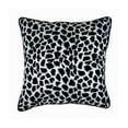 thumbnail image 1 of Euro Sham, Black N White Euro Pillow Shams 26x26 inch (65x65 cm), Velvet Euro Pillowcases, Animal Print, Animal Print Theme, Modern Euro Size Pillow Halloween Decorations - Wild Jungle, 1 of 10