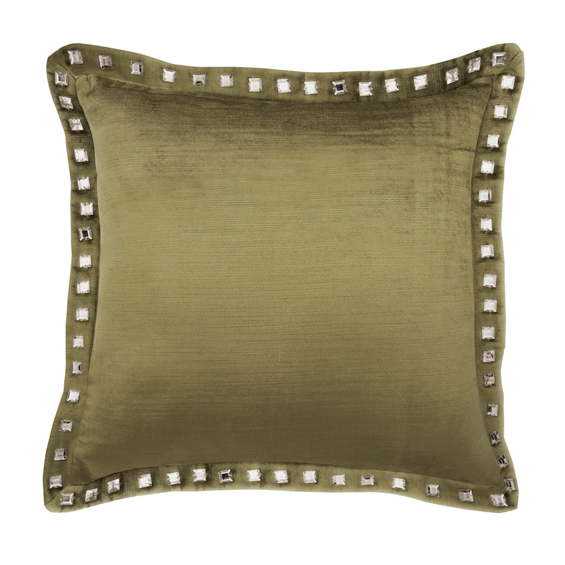 Euro Sham Pillow, Decorative Sage Green European Pillow Covers 26x26 ...