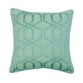 thumbnail image 1 of Euro Shams, Blue 26"x26" (65x65 cm) Euro Shams, Jacquard Geometric Throw Pillows For Couch, Geometric Pattern Contemporary Style - Tender Times, 1 of 4