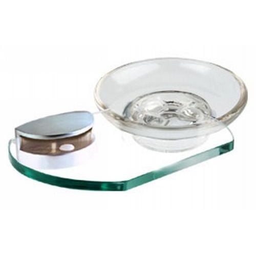 Euro Soap Dish, Polished Nickel