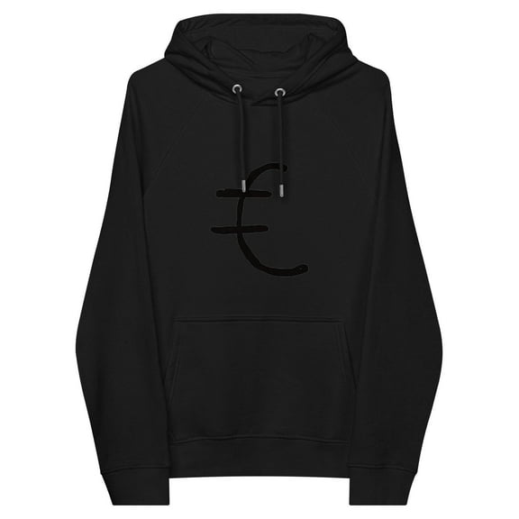 Euro Symbol Pullover Hoodie