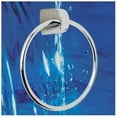 thumbnail image 1 of Euro Wall Mounted Towel Ring, Satin Nickel, 1 of 2