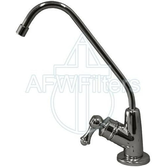 Euro-style Non Air-gap Faucet for Water Filters and RO Systems Chrome