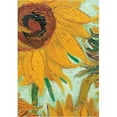 thumbnail image 1 of EuroGraphics 1500-15429 Twelve Sunflowers (Detail) Vincent Van Gogh Poster, 1 of 1