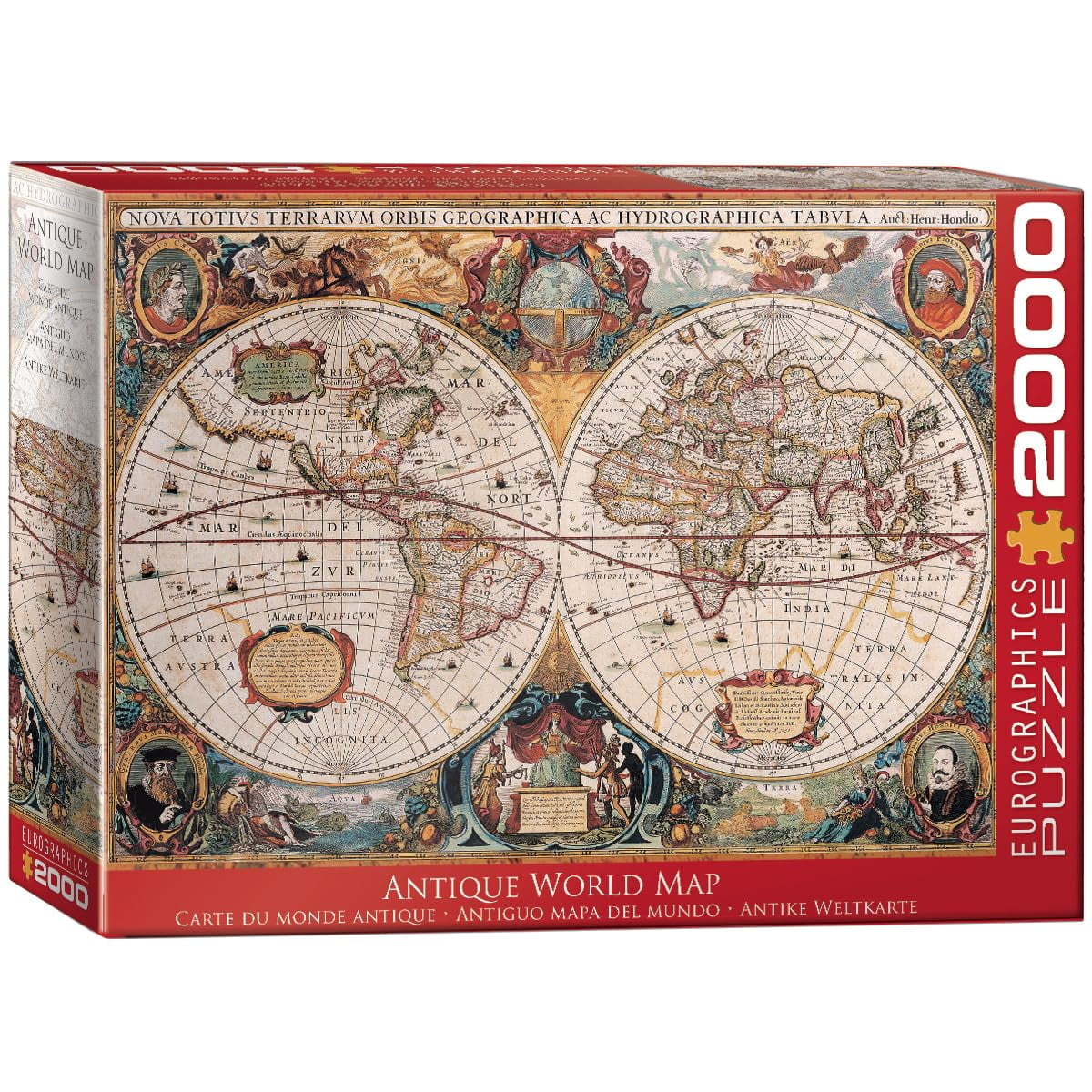 Antique World Map Puzzle