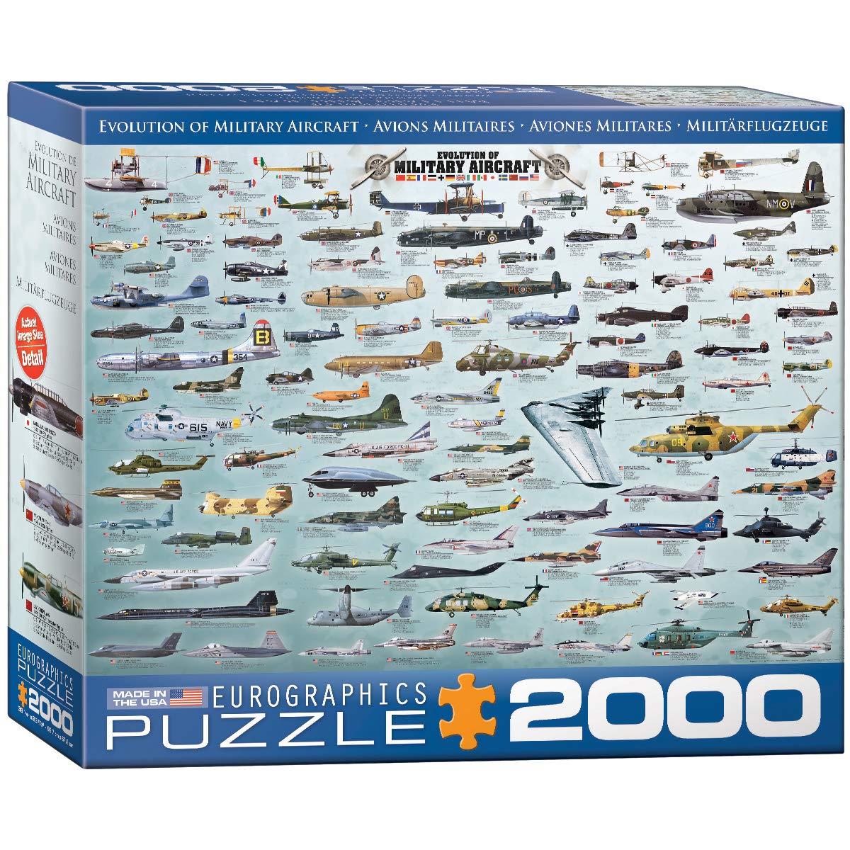 EuroGraphics World Of Birds 2000 Piece Jigsaw Puzzle