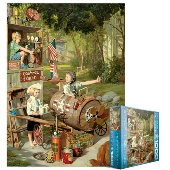 EuroGraphics The Barnstormers 1000-Piece Puzzle, Small Box