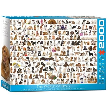 EuroGraphics The World of Dogs Puzzle (2000-Piece)