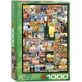 thumbnail image 1 of EuroGraphics Travel The World Vintage Ads Jigsaw Puzzle (1000 Piece), 1 of 2